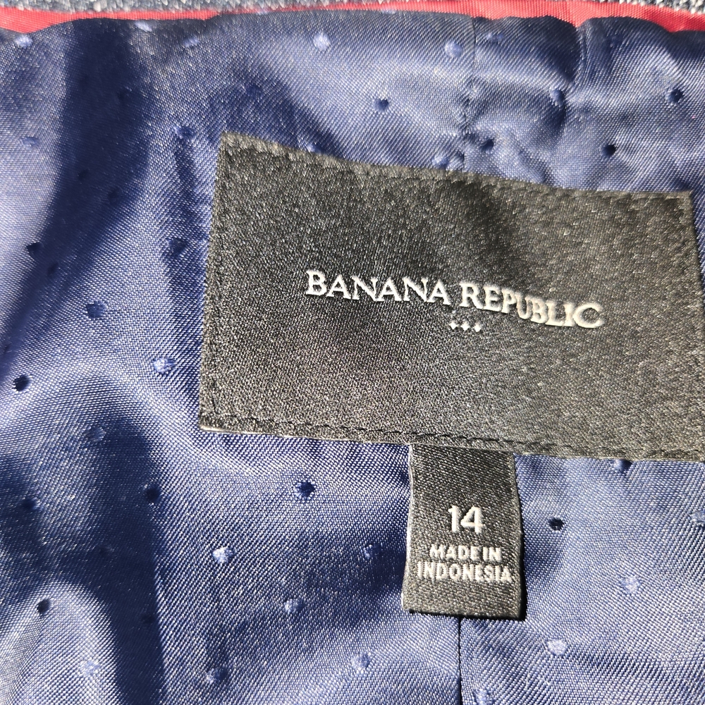 Banana Republic Dark Gray Blazer - Picture 4 of 11